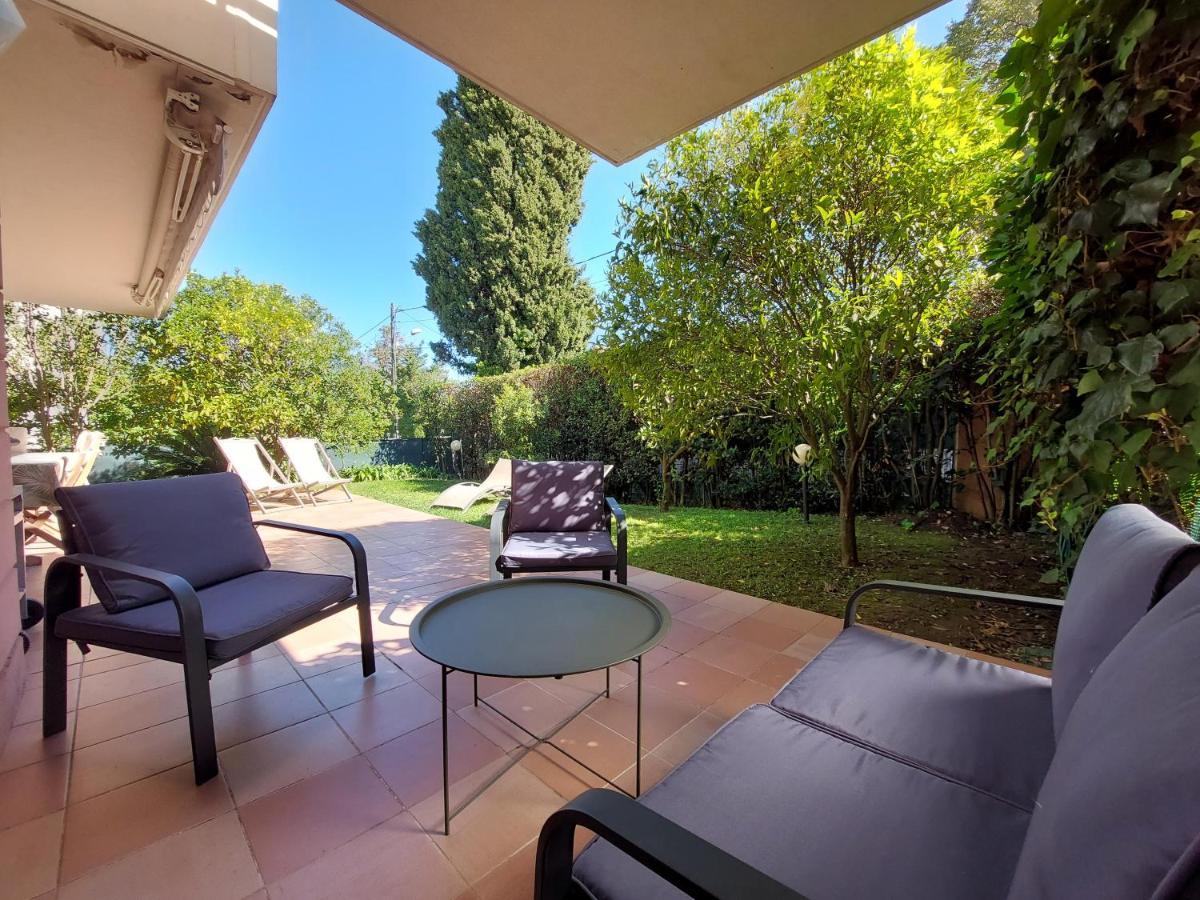 Plage La Salis 3 Chambres, Jardin - 3 Bedrooms Antibes Eksteriør billede